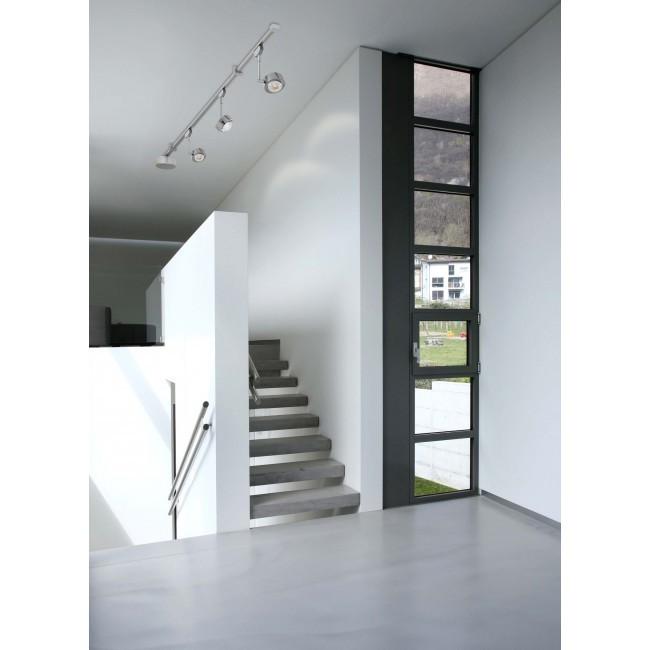 ScanStudio MAC 1 LED spot kit skinne 1,5 meter krom komplet